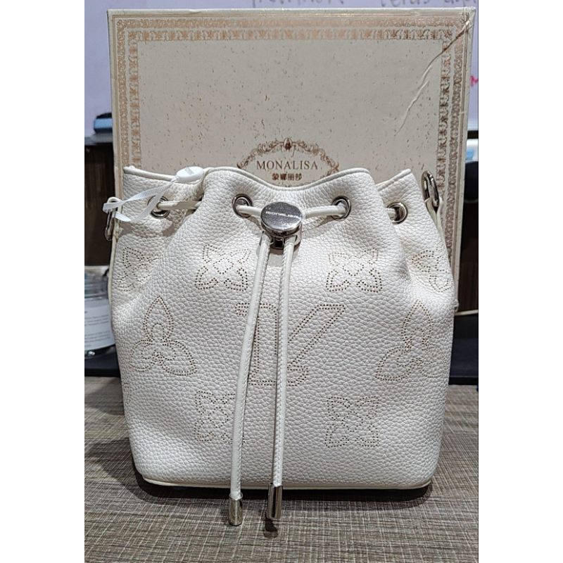Monalisa Tas Kulit Putih