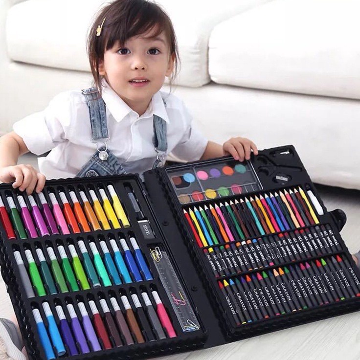 

Seller Resmi WJ514 Crayon Set 15 Pcs Art Set Peralatan Gambar Lukis Isi 15 Pensil Warna Krayon Set