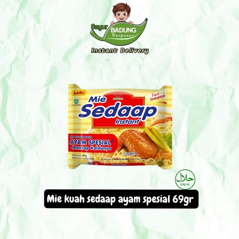 

Mie Sedaap kuah Ayam Spesial 69gr