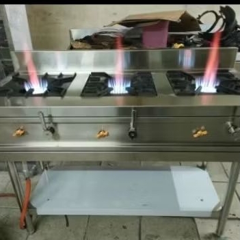 kompor 3 tungku jejer