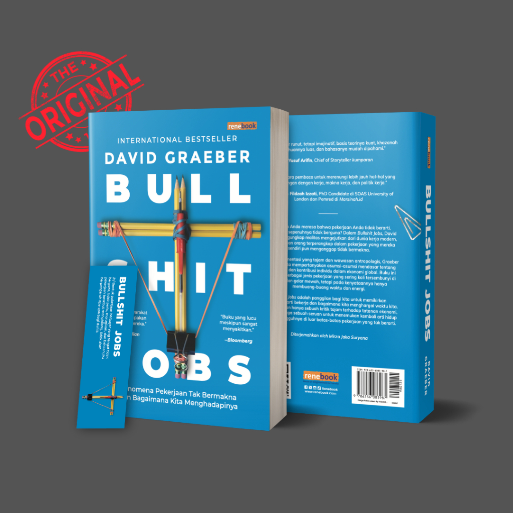 Buku Bullshit Jobs by David Graeber