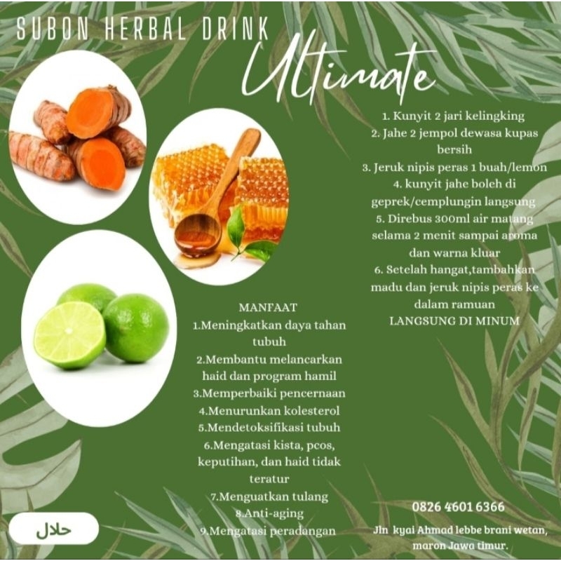 

Ultimate Subon Herbal Drink