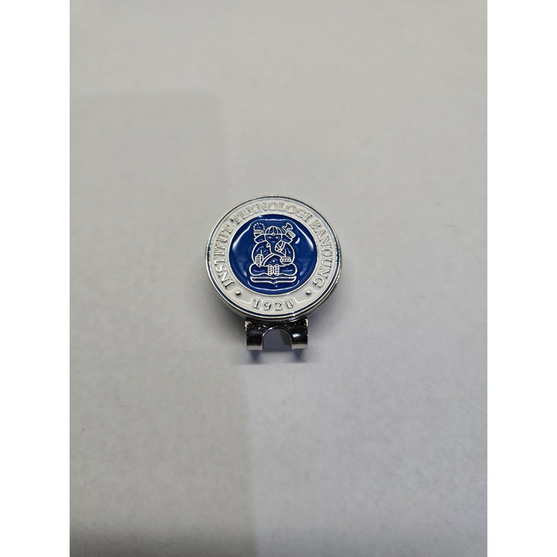 Golf ball marker logo ITB, marker bola golf logo Institut Teknologi Bandung