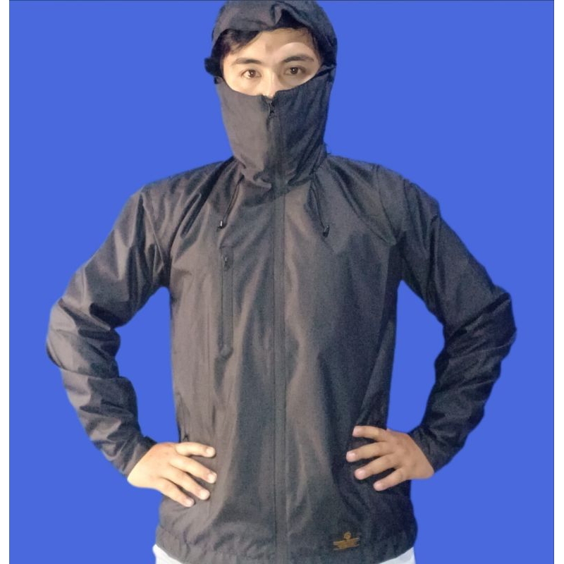 jaket gorpcore polos bahan taslan balon anti air jaket outdoor jaket motor big size M L XL XXL 3XL 4