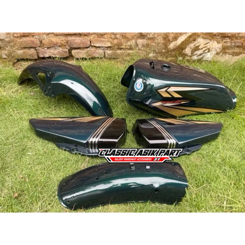 PAKET TANGKI TENGKI SET RX KING HIJAU 2002 KOMPLIT