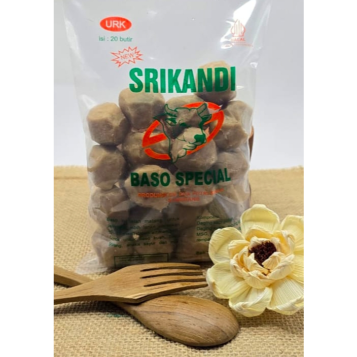 

Srikandi Baso spesial isi 20 butir ukuran sedang kemasan 250gr URK S
