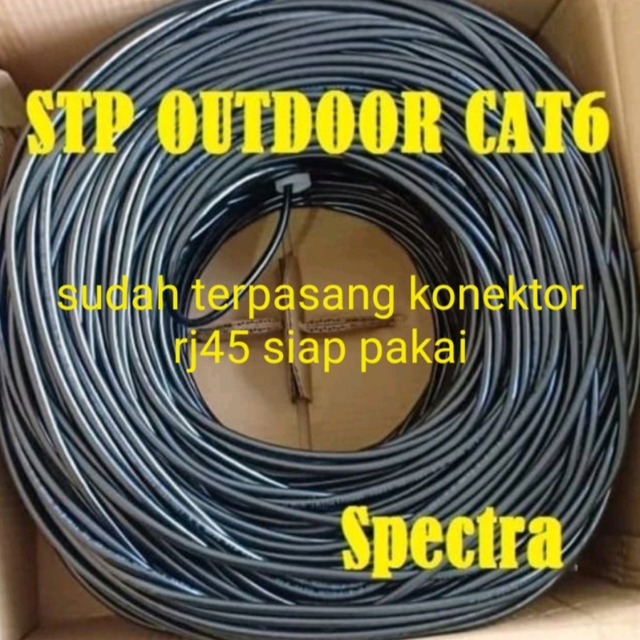 FTP Cat 6 Spectra Outdoor Kabel Lan Outdoor Cat6 Cat 6 Spectra Eyota - spectra
