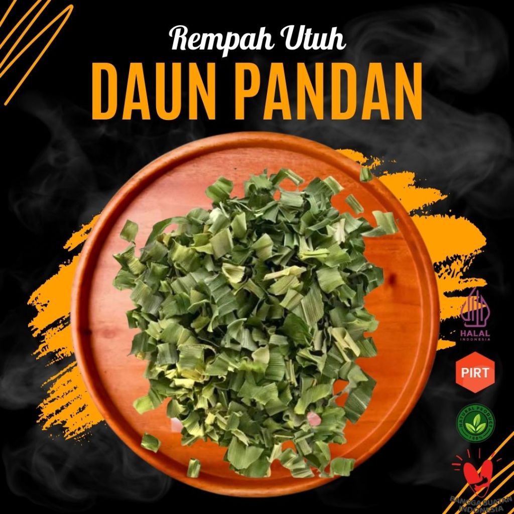 

Daun Pandan Kering Herbal Rempah Organik (500 GRAM)