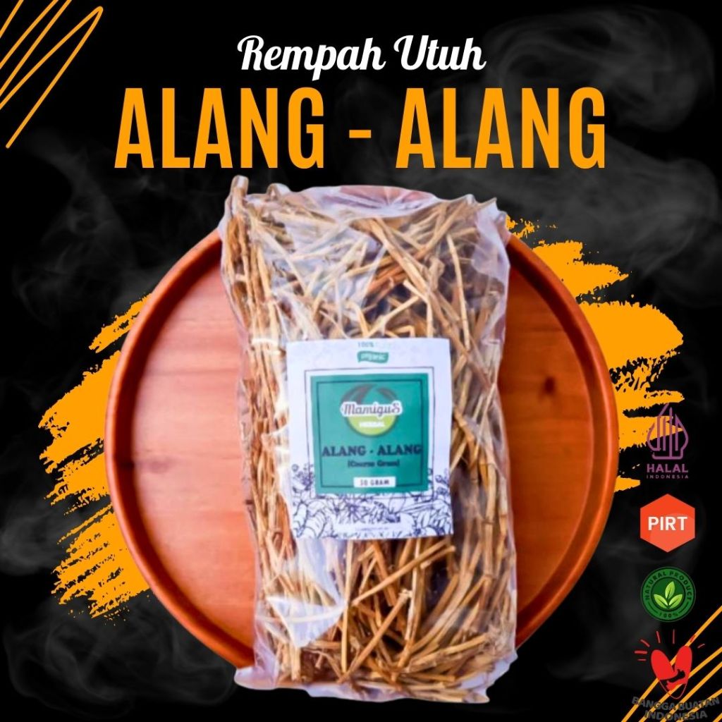 

Akar Alang - Alang Kering Herbal Rempah (50 GRAM)