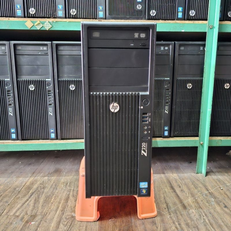 pc server hp z2200 core i7 3770 ram 16gb hdd 1tb dvd mantul