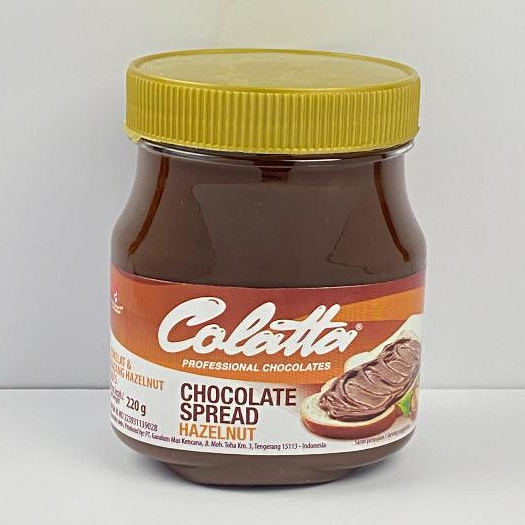 

COLATTA CRUNCHY CHOCO SPREAD/ CHOCO DARK/ HAZELNUT 220 GR