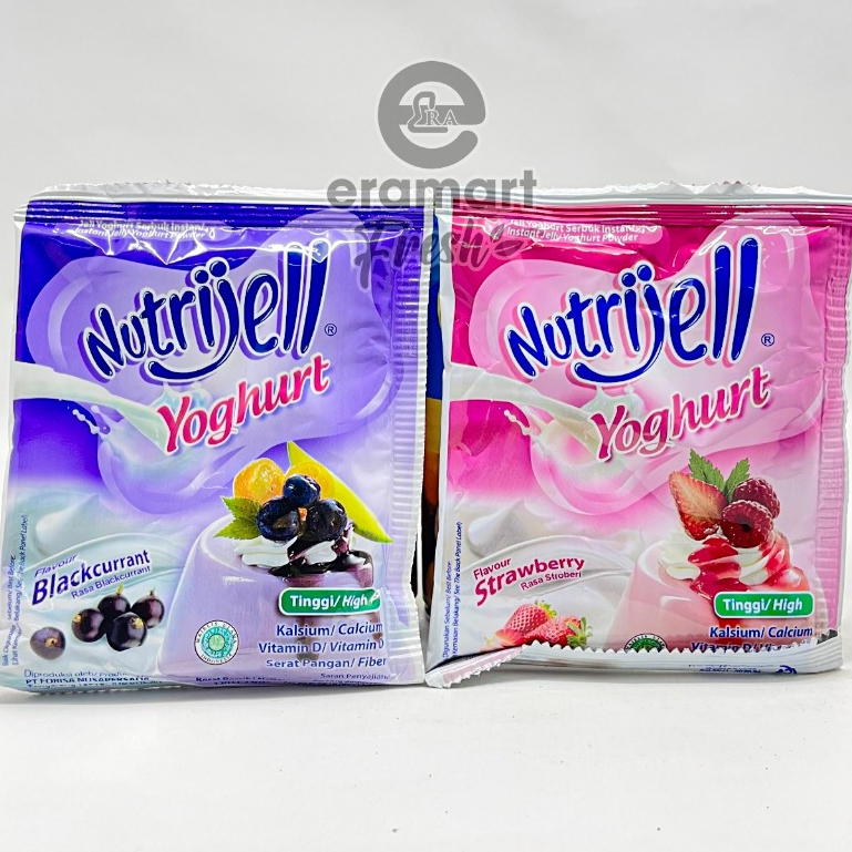 

NUTRIJELL YOGHURT 35 GR STRAWBERRY / BLACKCURRANT