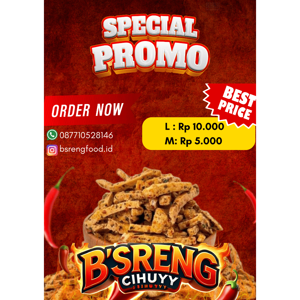 

Bsreng Pedas Jeruk