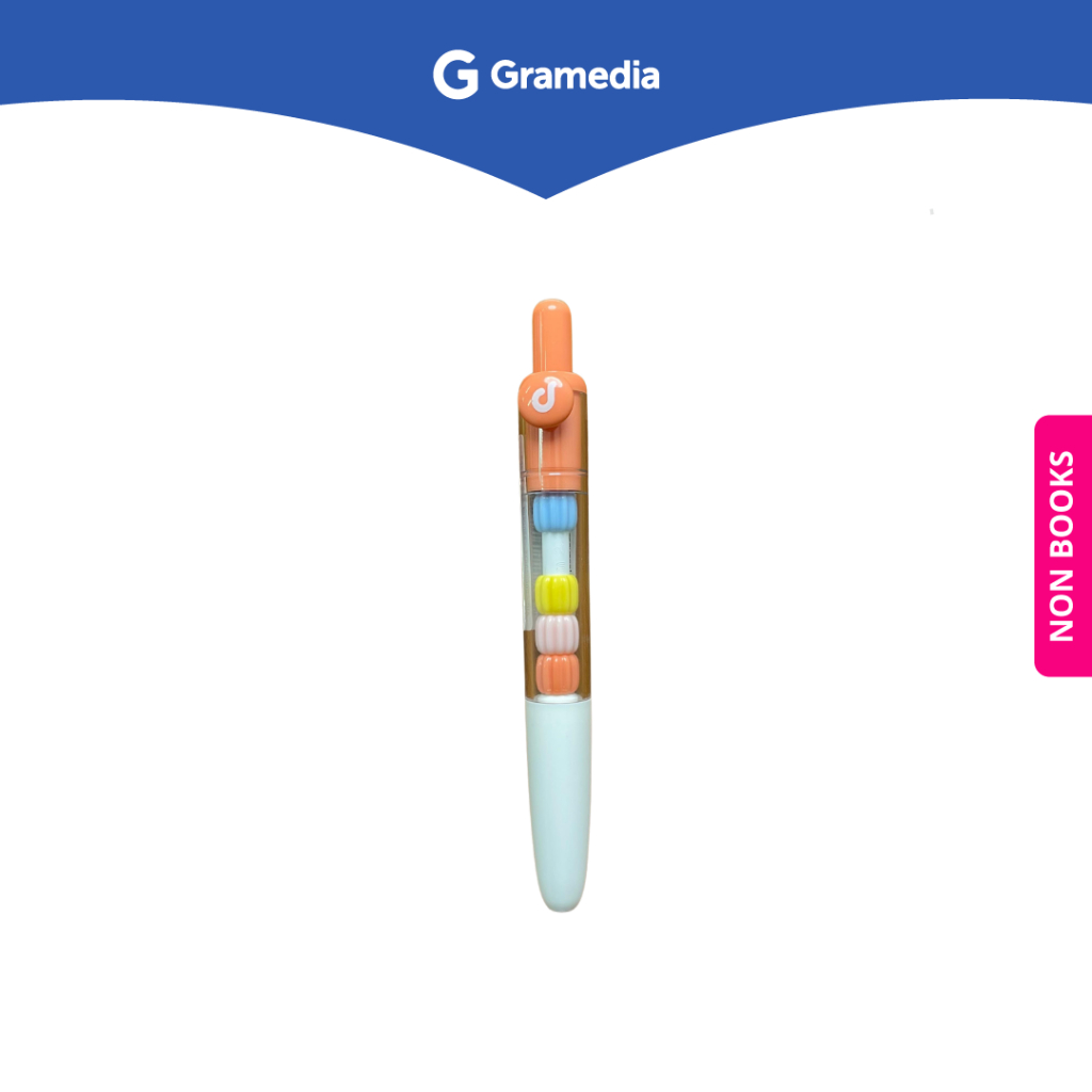 

Gramedia Depok - LANGUO PRESS GEL PEN DODOO DIY BEADS BLACK D4004-JZ