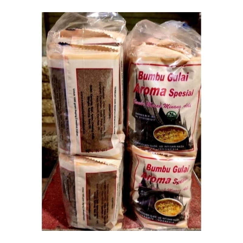 

Bumbu Gulai / Gule Aroma Spesial Khas Minang 20 pcs