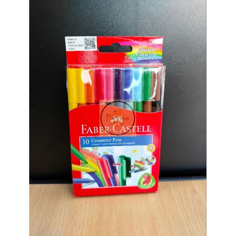 

Faber-Castell Connector Pen Set 10 / Connector Pen Set 20 / Spidol Warna Kemasan 10 Warna / Spidol Warna Kemasan 20 Warna