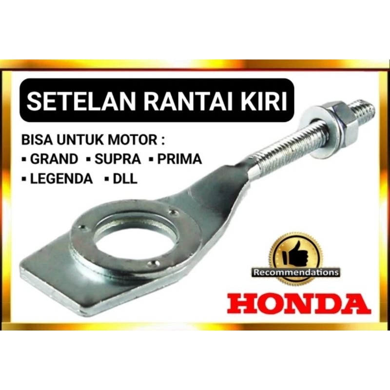 Stelan Rantai Motor Honda Bebek Grand Supra Kharisma - Anting Rantai Motor