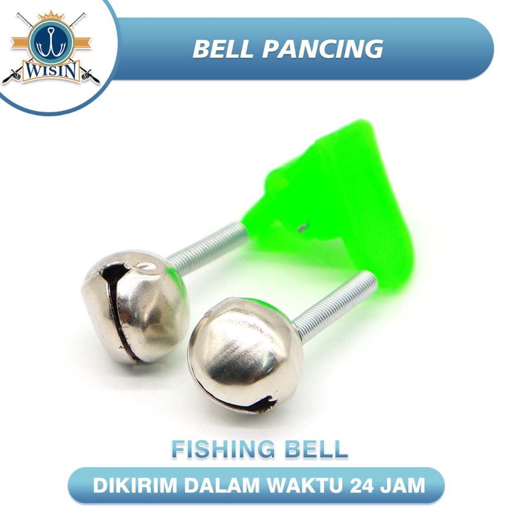 WISIN Bel Joran Kerincingan Jepit dengan Drat Loceng Double Terlaris