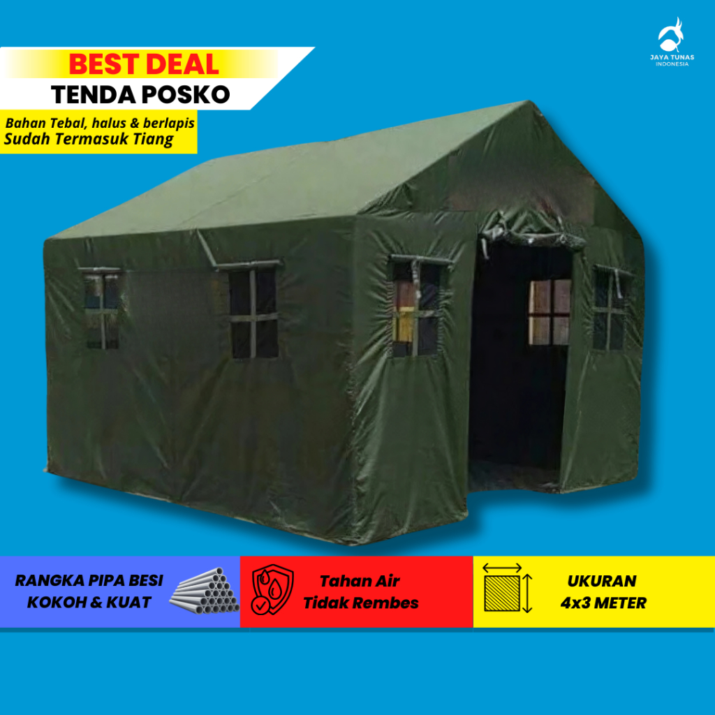 TENDA POSKO REGU PRAMUKA - TENDA PRAMUKA - TENDA POSKO DARURAT - TENDA POSKO PRAMUKA - TENDA POSKO K