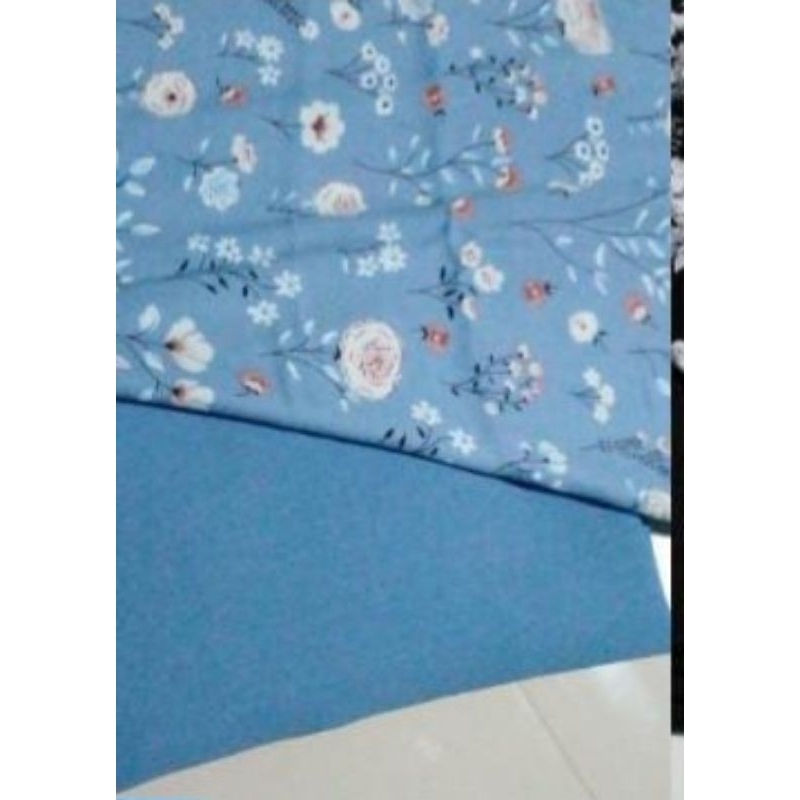 Gamis Alifa katun Rayon mix crinkle premium