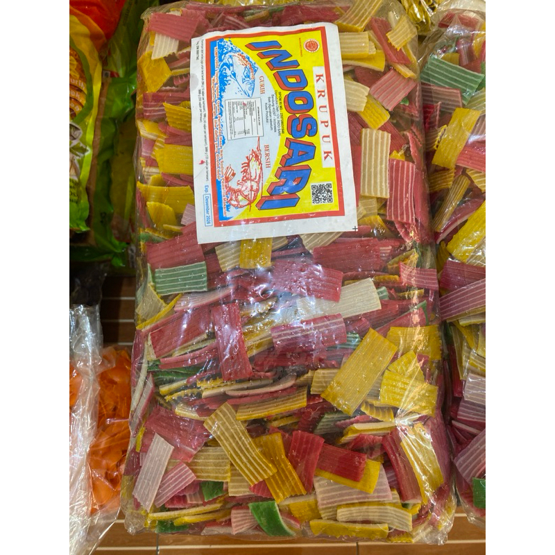 

KERUPUK JENGKOL ASBES WARNA WARNI