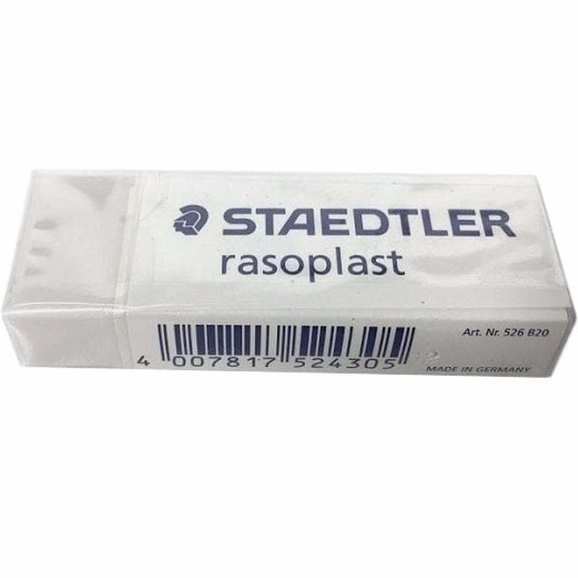 

TBMO ECER ERASER B-20 RASOPLAST STAEDTLER 65X13X13 (20)