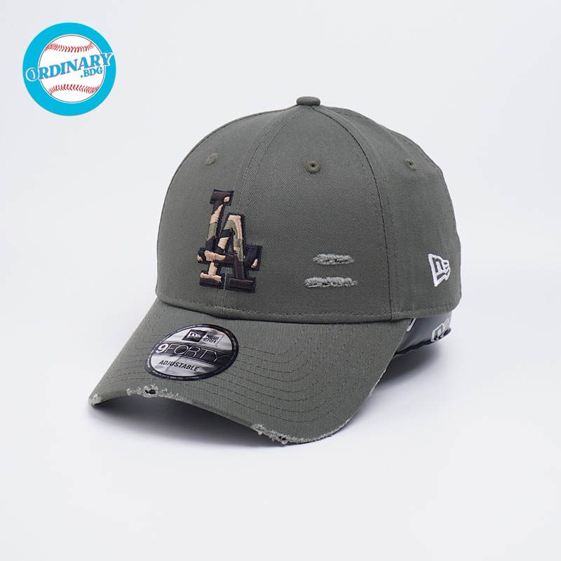 Topi New Era Original Los Angeles Dodgers Damage Camo