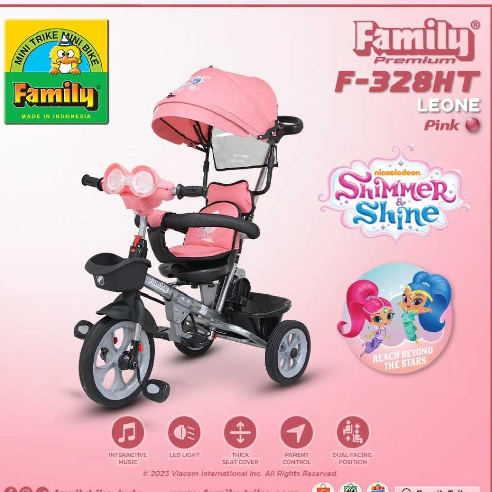 Tricycle Family Premium F. 328 HT / F. 329 HT