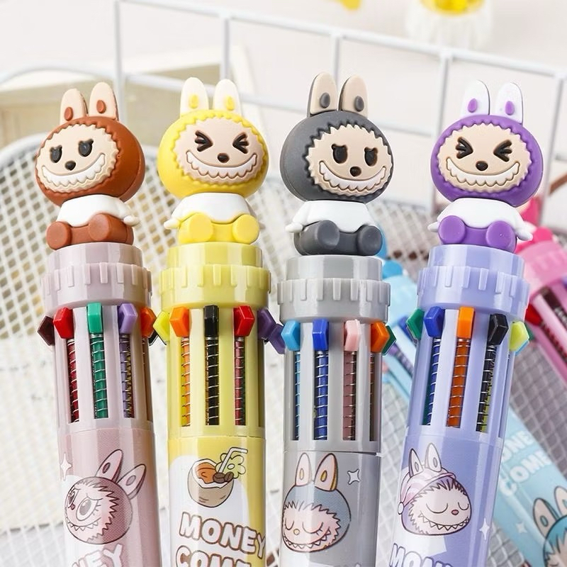 

Pulpen Cetek Labubu 10 warna