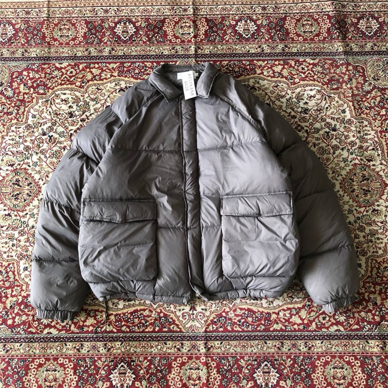 Jaket Blue water urban garment down oversized Bulu angsa jaket HD556