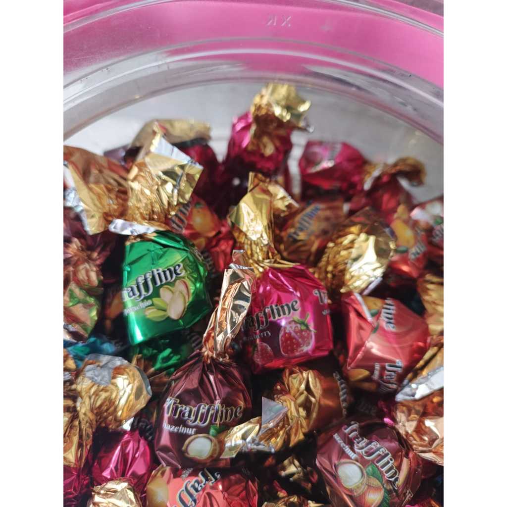 

coklat turki mix 1kg coklart oleh oleh haji & umroh cokelat bungkus kecil mix kemasan 1kg