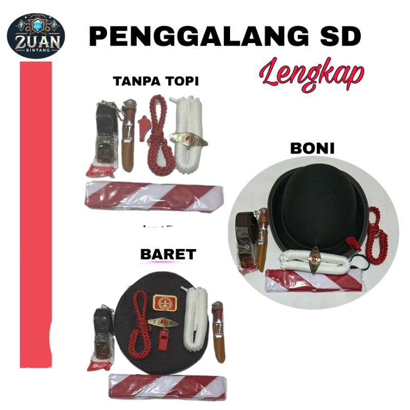 PRAMUKA PENGGALANG 1 SET/ ATRIBUT PRAMUKA PENGGALANG SD SMP
