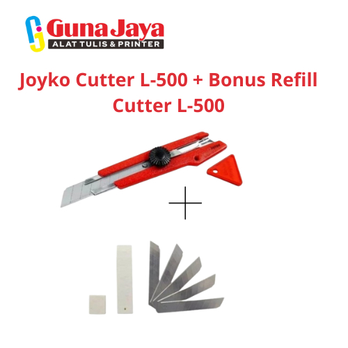 

Joyko Cutter L-500 + Bonus Refill Cutter L-500