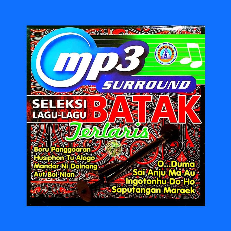KASET MP3 SELEKSI LAGU LAGU BATAK TERLARIS - KASET MP3 LAGU BATAK - KASET MOBIL LAGU BATAK - KASET L