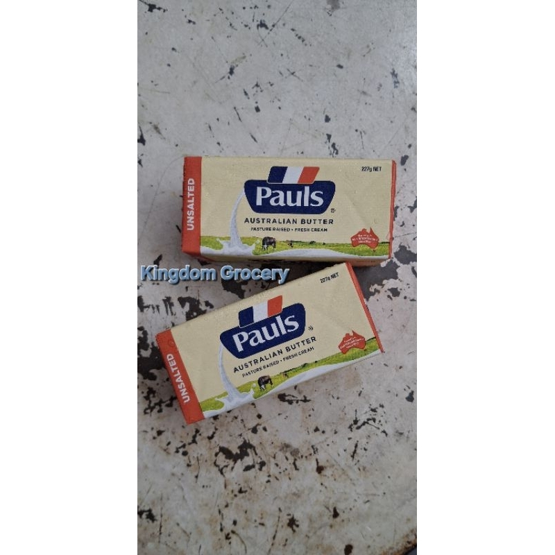 

UNSALTED BUTTER PAULS 227GRAM ORIGINAL