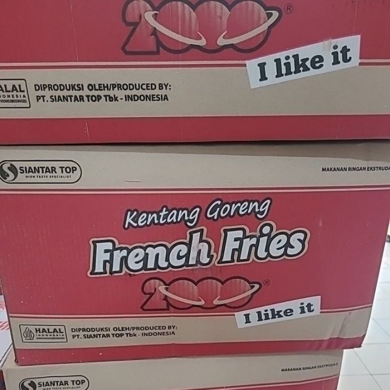 

French Fries 2000 24 gram Dus isi 48