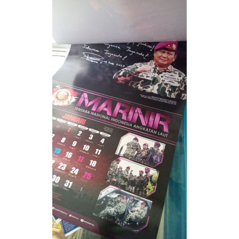 

KALENDER TANGGALAN MARINIR TNI AL 2025