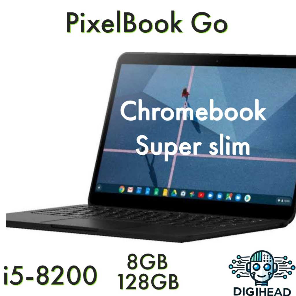 Google Pixelbook Go i5 Second Mulus | 8GB RAM, 128GB SSD, Google Pixelbook Go i5 Chromebook Chrome O