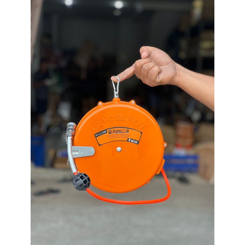 Blackfoot Selang Angin Kompresor 8 Meter Selang Kompresor Gulung Selang Angin Model Gulung 8 Meter x