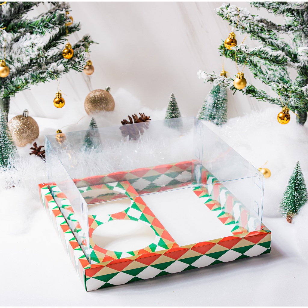 

Hampers Box christmas + Sekat (25x25cm) - per 6pcs