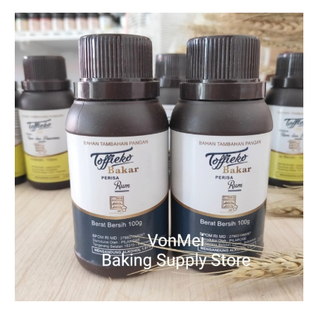 

TOFFIENA by TOFFIECO Toffieko Perisa Pasta Rum Rhum BAKAR 100 gr Wangi