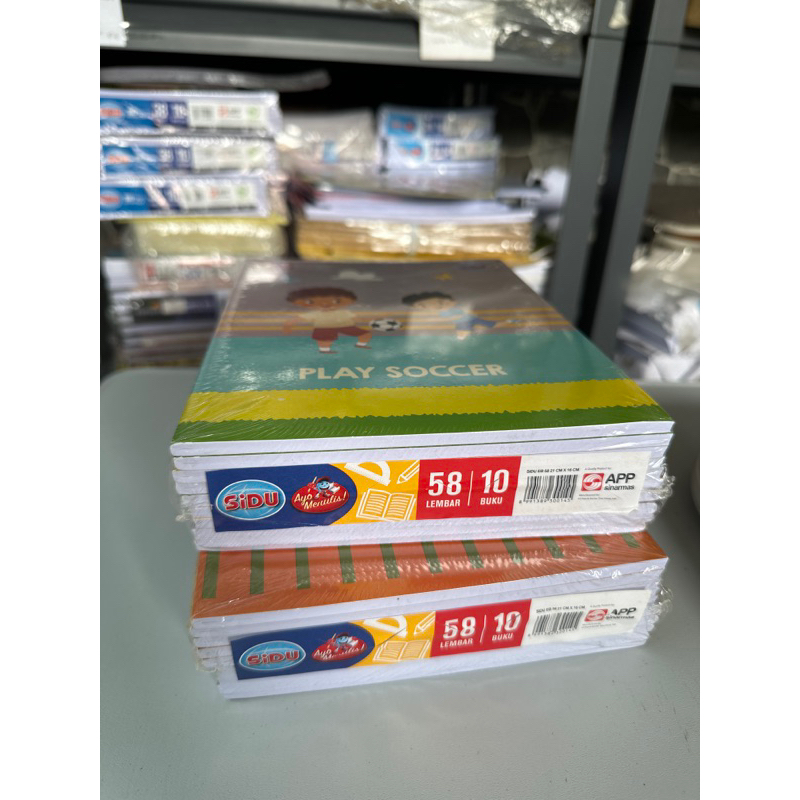 

BUKU TULIS SIDU 58 LEMBAR 10 BUKU
