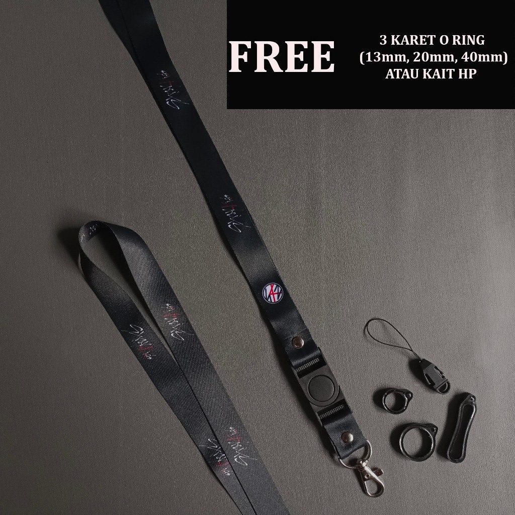 

Lanyard Id Card StrayKids - Tali Gantungan HP Name tag Id Card Straykids Kpop