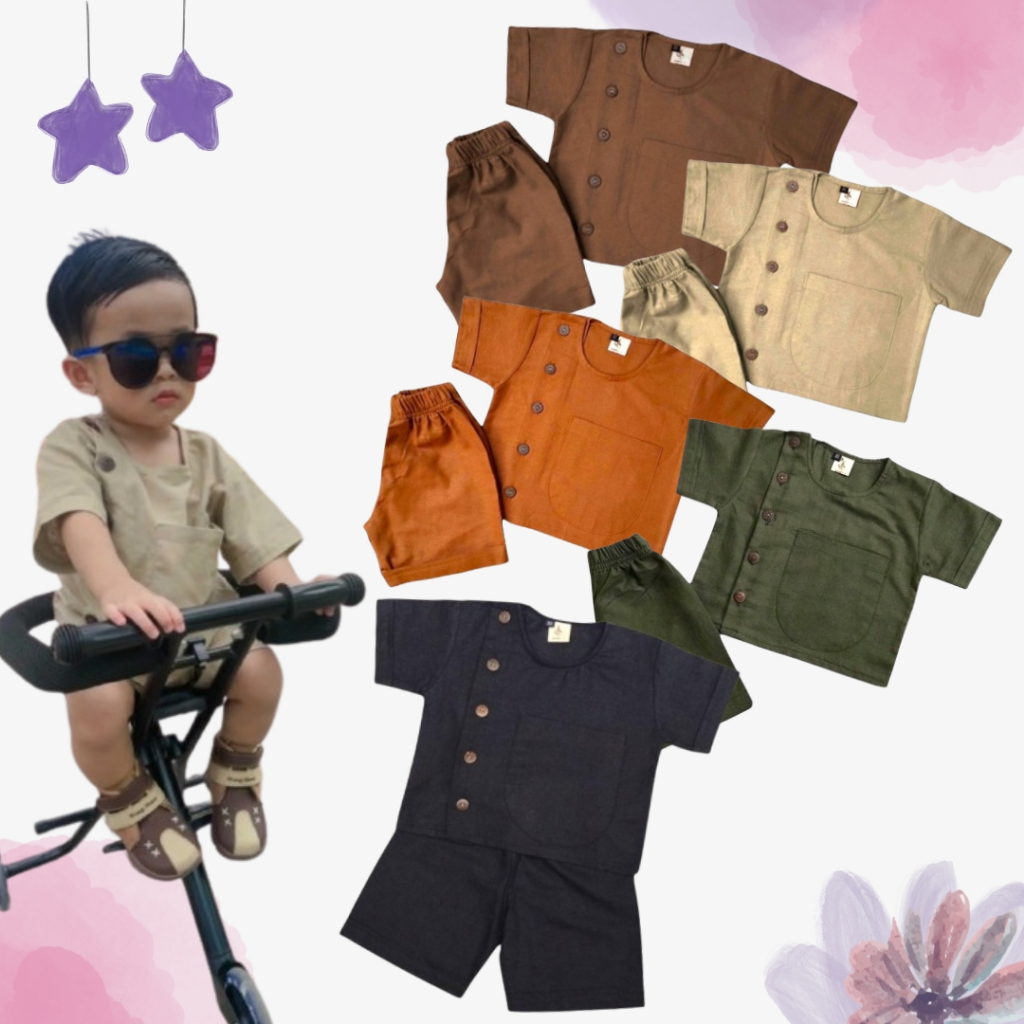 Setelan bayi dan anak Safari Set by indixs (zoo keeper)