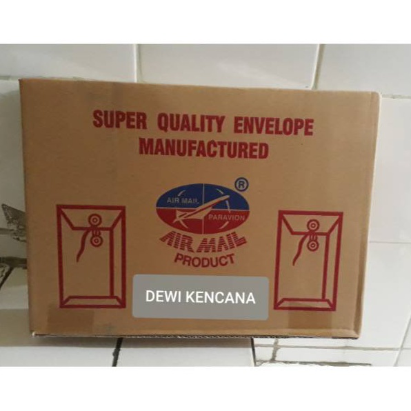 

KODE PRODUK EWANU5864 Amplop Tali Coklat 31 Merk Airmail Folio