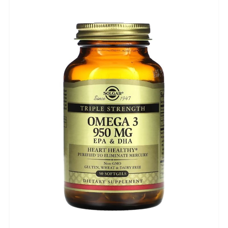 solgar omega 3 950mg EPA & DHA 50.softgel