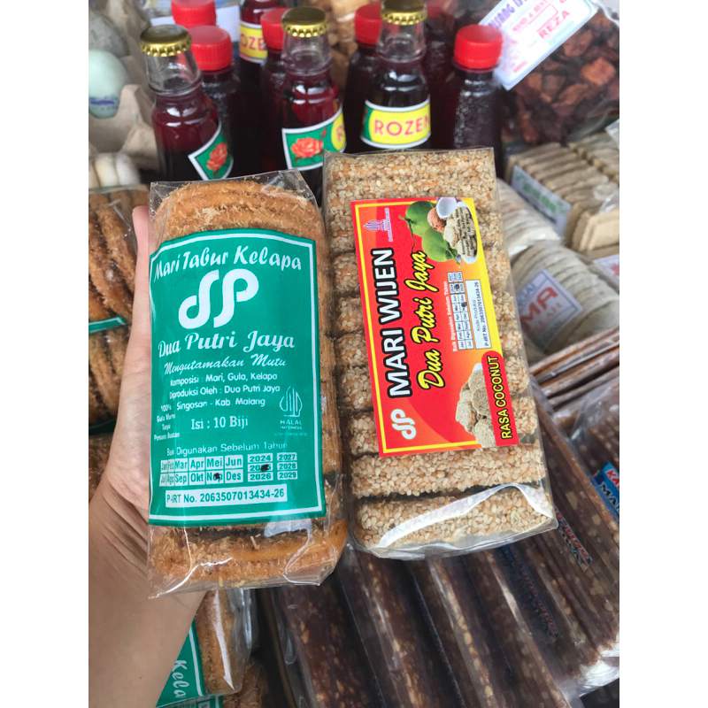 

Mari Tabur kelapa dan wijen