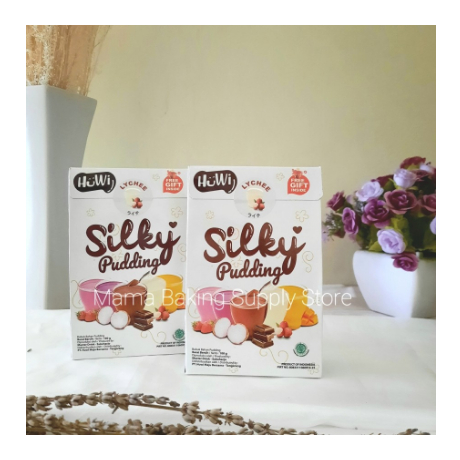 

HUWI Silky Lychee Soft Pudding Puding Lembut Leci 100 gr