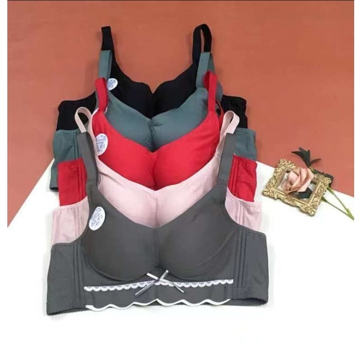 BRA / BH WANITA 5503-8118 ADA KAWAT BUSA TEBAL UKURAN 32-38 TERDAPAT 6 WARNA DAN KAIT 3 BAHAN
