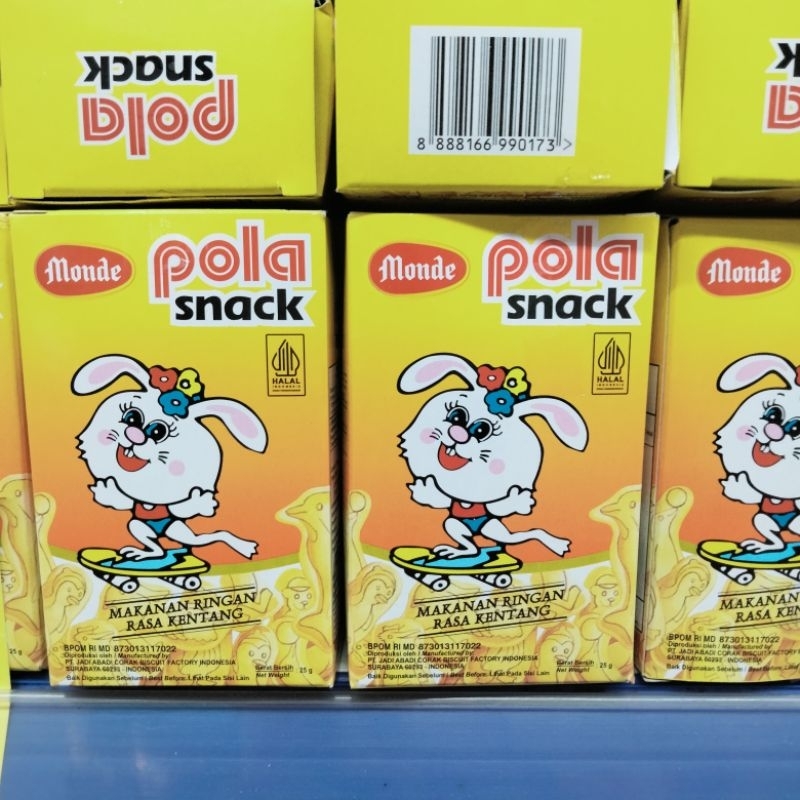 

monde pola snack 25gr